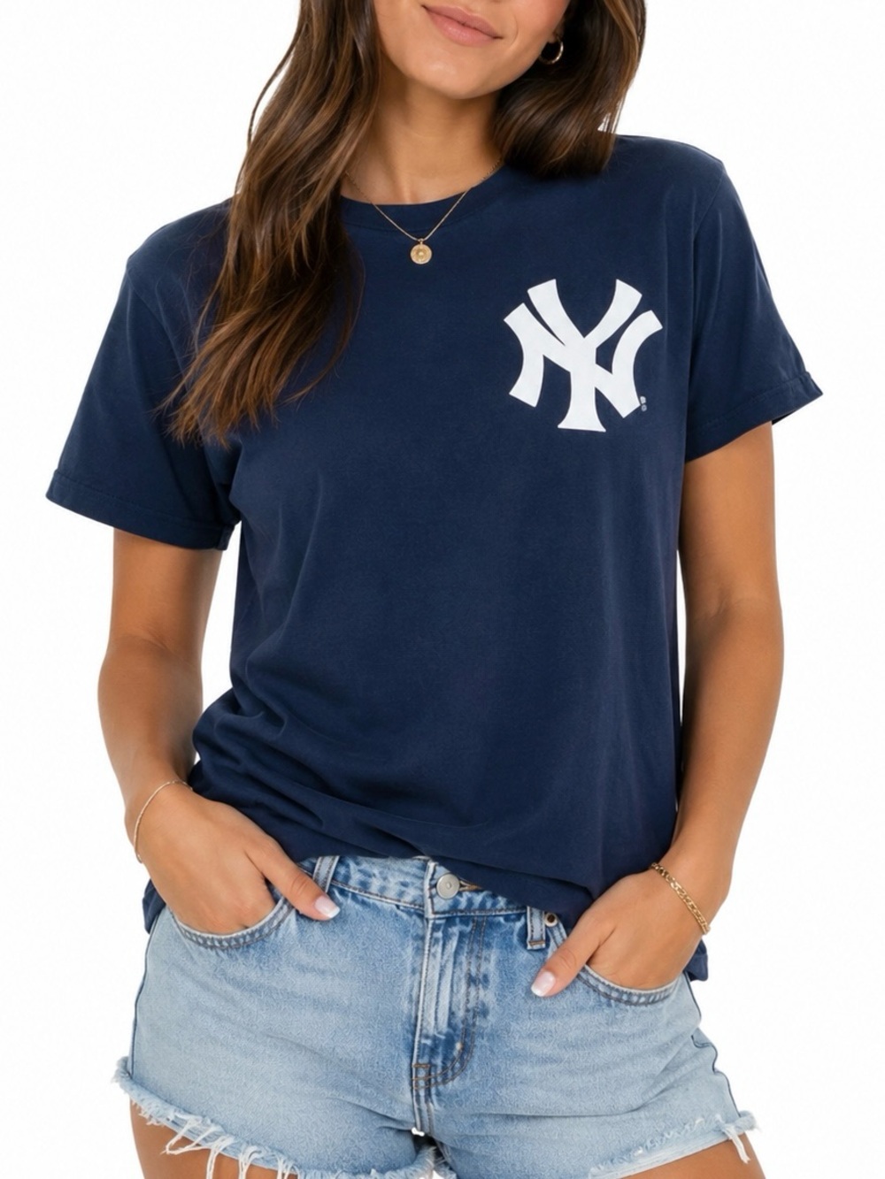 Majestic NY Yankees Gleyber Torres #25 Graphic Tee Women’s Medium MLB